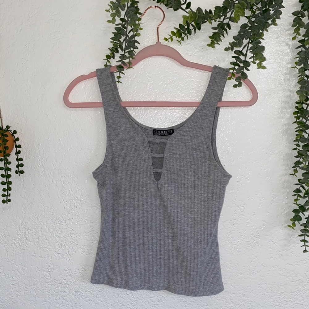 Cropped tank top